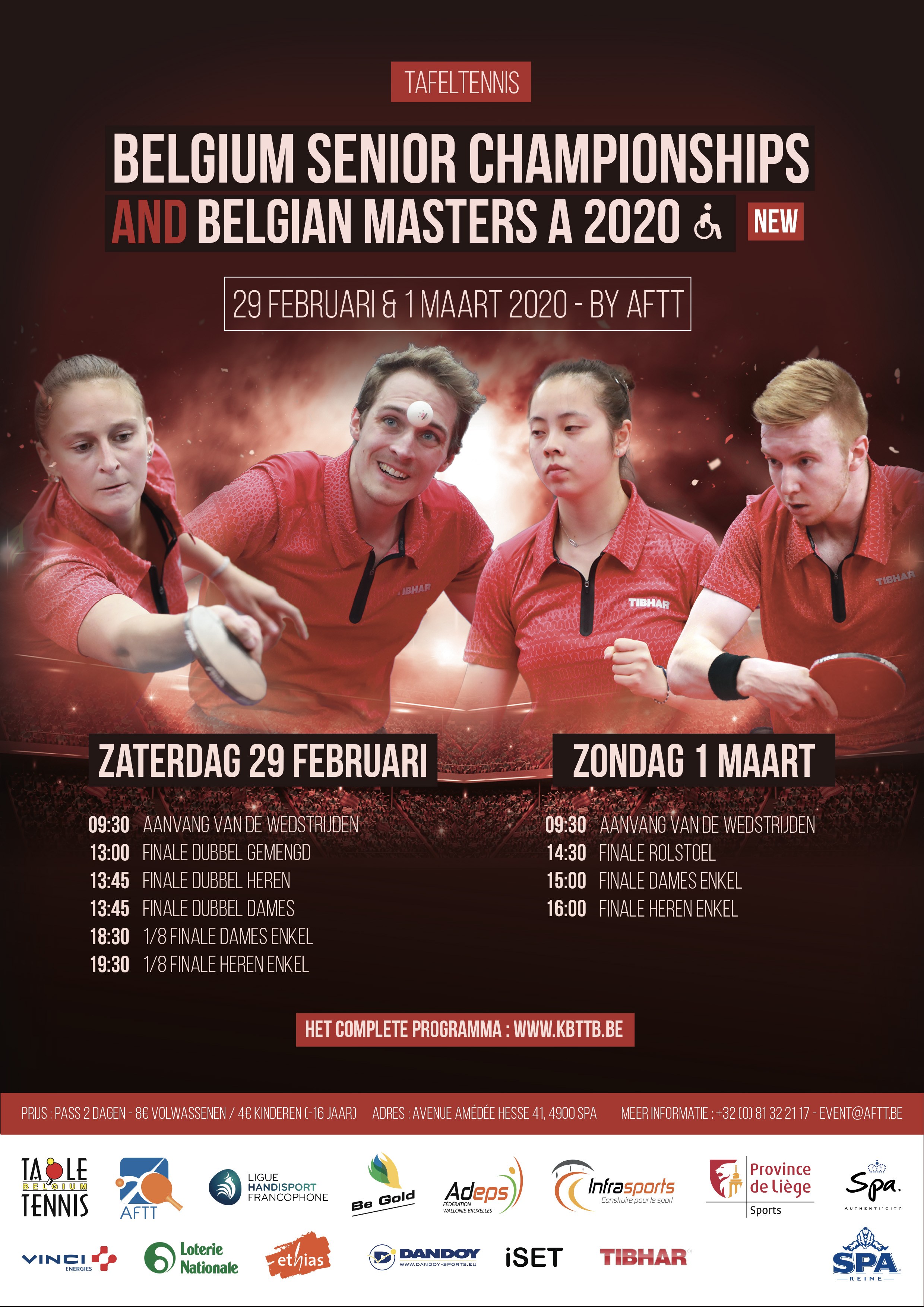 Menstruatie Mijlpaal Verslagen BK A 2020 | Vlaamse Tafeltennisliga