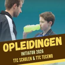 Tafeltennis trainersopleidingen 2026 Initiator VTS