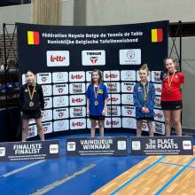Amélie Lambrechts BK Jeugd Tafeltennis