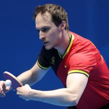 Cedric Nuytinck WK Teams Tafeltennis Londen 2026