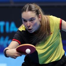 Julie Van Hauwaert EK U21 Tafeltennis table tennis 2026