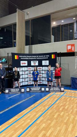 Amélie Lambrechts BK Jeugd Tafeltennis