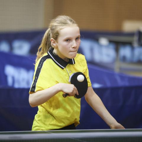 Ella Vermandel tafeltennis Eurominichamps