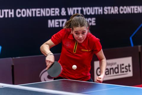 Lotte Nuyttens EJK Gondomar Portugal 2026 tafeltennis