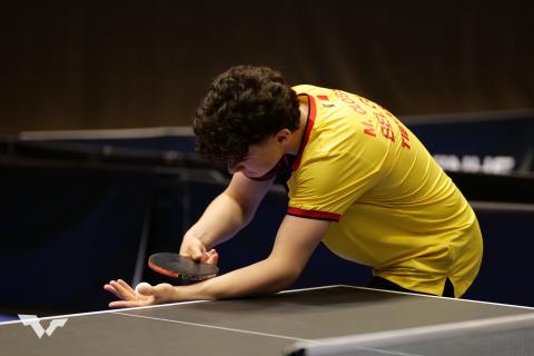 Matt Closset VTTL tafeltennis Belgium Open 2026