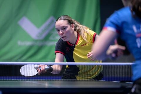 Julie Van Hauwaert EK Tafeltennis table tennis 2026