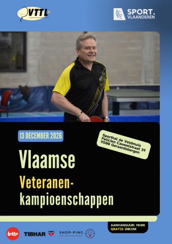 VK Veteranen Sint-Truiden tafeltennis 2026 VTTL