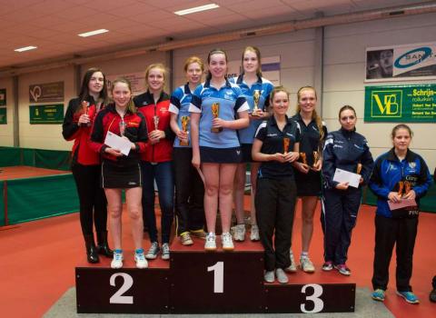 Beker van Vlaanderen 2015 podium dames