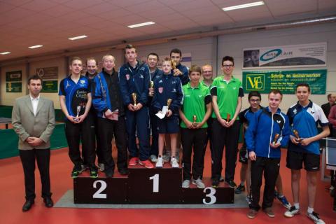 Beker van Vlaanderen 2015 podium heren Beker van Vlaanderen 2015 podium heren