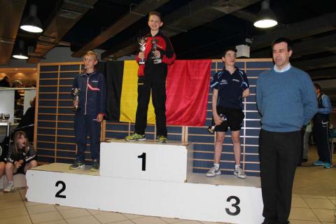 Olav Kosolosky podium top 12 jeugd nationaal 2015