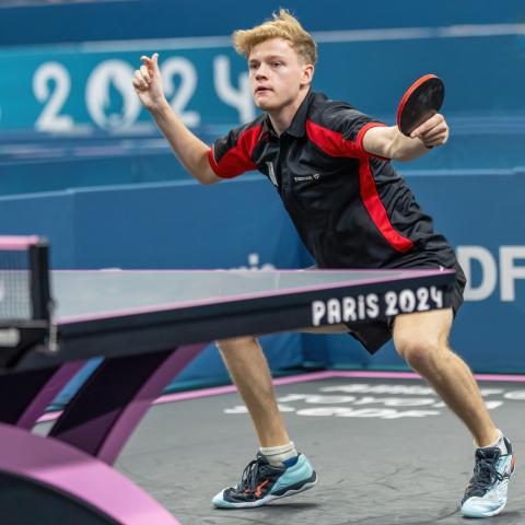 Laurens Devos EK Paratafeltennis G-tafeltennis Florian Van Acker Nand Vynckier
